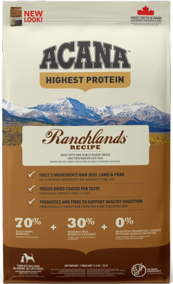 Acana Highest Protein Dog Ranchlands 2 kg