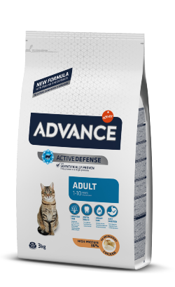 Ração para Gatos Advance Cat Adult | Chicken & Rice 10 kg