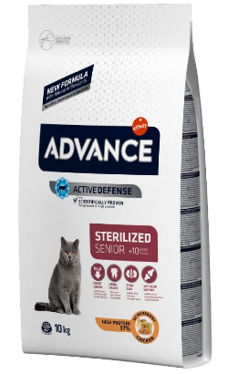 Advance Cat Sterilized Senior +10 | Chicken & Barley 1,5 kg