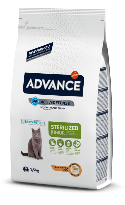 Advance Cat Junior Sterilized | Chicken & Rice 1,5 kg