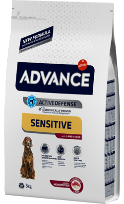 Advance Dog Adult Sensitive Lamb & Rice 3 kg