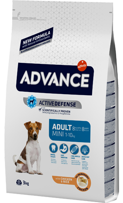 Advance Dog Mini Adult Chicken & Rice 3 kg