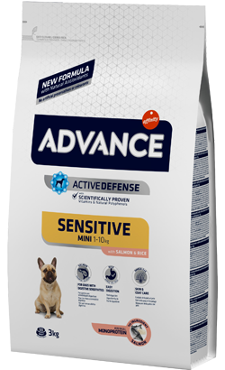 Advance Dog Mini Sensitive Salmon & Rice 7 kg