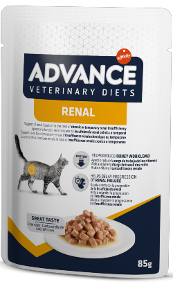 Advance Vet Cat Renal | Wet (Saqueta) Cx c/ 12 saquetas 85 g