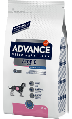Advance Vet Dog Mini Atopic with Trout 1,5 kg