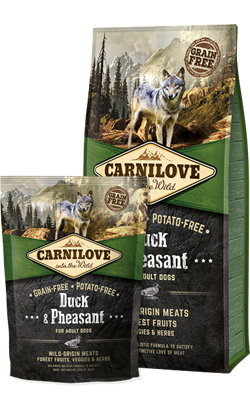 Carnilove Grain-Free Duck & Pheasant Adult Dog 12 kg