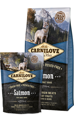Carnilove Grain-Free Salmon Adult Dog 1,5 kg