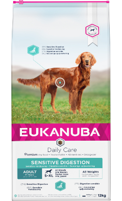 Eukanuba Adult Daily Care Sensitive Digestion | Chicken 12 kg