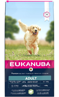 Eukanuba Adult Large Breed | Lamb & Rice 12 kg