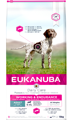 Eukanuba Adult Premium Performance Working & Endurance | Chicken 15 kg
