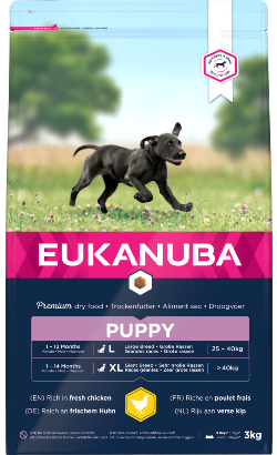 Eukanuba Puppy Large Breed | Chicken 3 kg