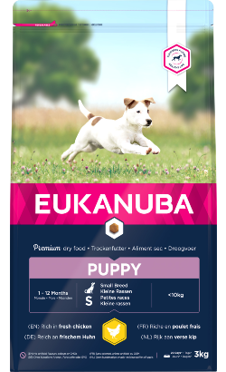 Eukanuba Puppy Small Breed | Chicken 3 kg