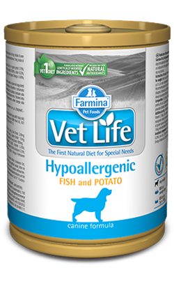 Farmina Vet Life Canine Hypoallergenic Fish & Potato | Wet (Lata) 300 g