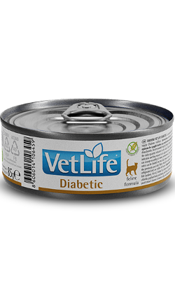 Farmina Vet Life Feline Diabetic | Wet (Lata) 12 X 85 g