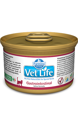 Farmina Vet Life Feline Gastrointestinal | Wet (Lata) 12 X 85 g