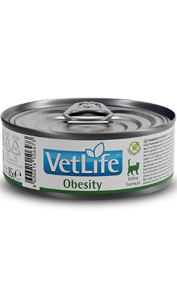 Farmina Vet Life Feline Obesity | Wet (Lata) 12 X 85 g