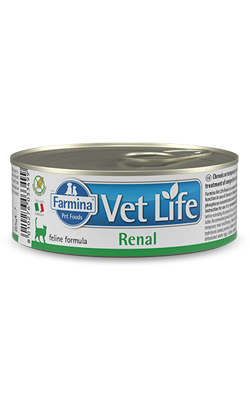 Farmina Vet Life Feline Renal | Wet (Lata) 12 X 85 g