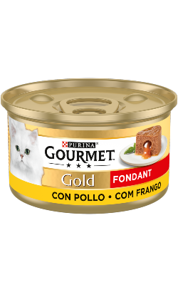 Gourmet Gold Fondant Frango | Wet (Lata) 24 X 85 g