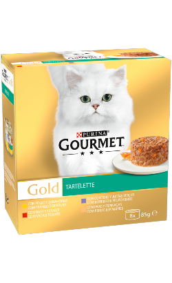 Gourmet Gold Tartelette Multipack 8 | Wet (Lata) 8 x 85 g