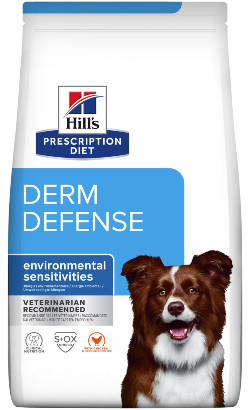 Hills Prescription Diet Canine Derm Defense with Chicken 12 kg