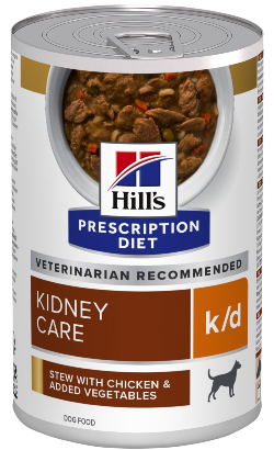 Hills Prescription Diet Canine k/d Stew Chicken & Vegetables | Wet (Lata) 6 X 354 gr