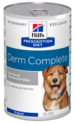 Hills Prescription Diet Canine Derm Complete | Wet (Lata) 12 X 370 g