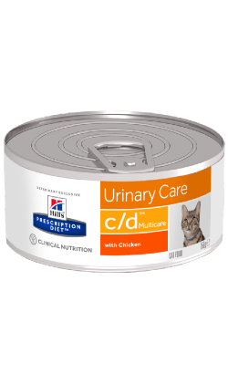 Hills Prescription Diet Feline c/d Multicare Chicken | Wet (Lata) 24 X 156 g