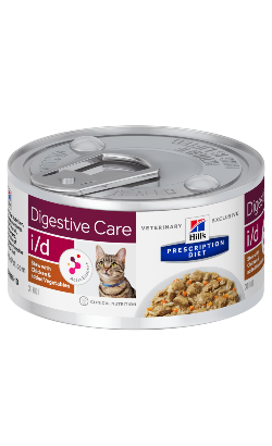 Hills Prescription Diet Feline i/d Stew with Chicken & Vegetables| Wet (Lata) 12 X 82 g