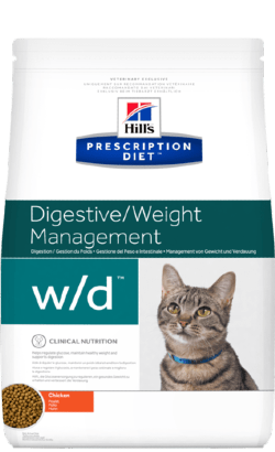 Hills Prescription Diet Feline w/d Chicken 1,5 kg