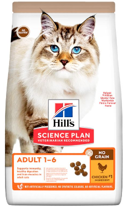 Hills Science Plan Cat Adult No Grain with Chicken 1,5 kg
