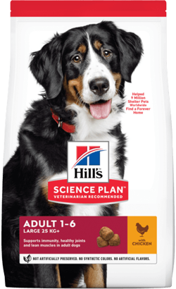 Hills Science Plan Dog Adult Large Breed with Chicken 18 kg