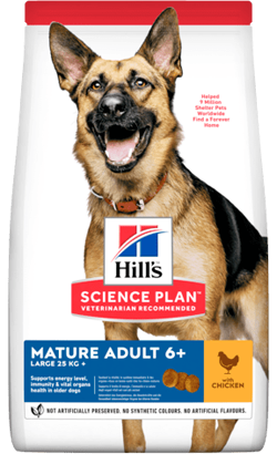Hills Science Plan Dog Large Breed Mature Adult 6+ with Chicken 14 kg
