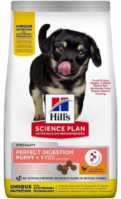 Hills Science Plan Perfect Digestion Medium Puppy with Chicken	 2,5 kg