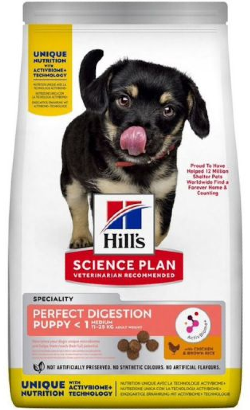 Ração para Cão Hills Science Plan Perfect Digestion Medium Puppy with Chicken 2,5 kg