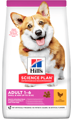Hills Science Plan Dog Small & Mini Adult with Chicken 1,5 kg