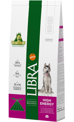 Libra Dog Adult High Energy 12 kg