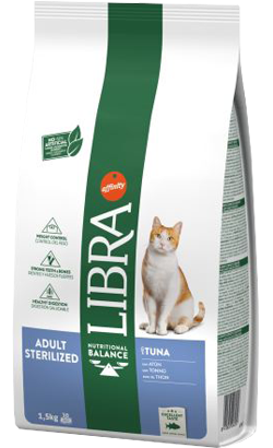Libra Cat Sterilized Tuna & Barley 12 kg
