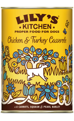 Lilys Kitchen Dog Chicken  and Turkey Casserole | Wet (Lata) 6 X 400 g