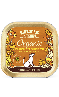Lilys Kitchen Dog Organic Chicken Supper | Wet (Terrina) 11 X 150 g