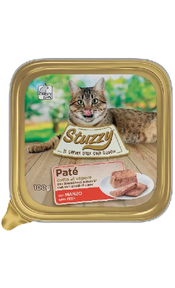 Mister Stuzzy Cat | Beef 16 X 100 g