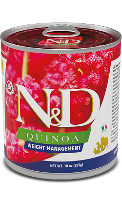 N&D Quinoa Dog Weight Management | Wet (Lata) 6 X 285 g