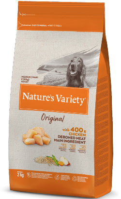 Natures Variety Dog Original Medium Maxi Adulto Frango 10 kg