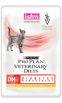PPVD Feline DM - Diabetes Management | Wet (Saqueta) Caixa 10 Saquetas 85 g