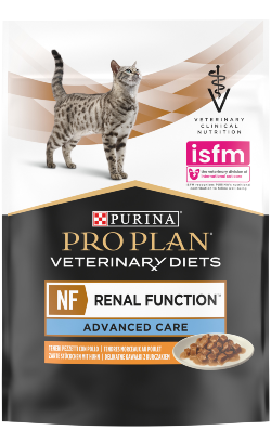 PPVD Feline NF - Renal Function Advanced Care Chicken | Wet (Saqueta) Caixa 10 Saquetas 85 g