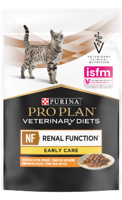 PPVD Feline NF - Renal Function Early Care | Wet (Saqueta) Caixa 10 Saquetas 85 g