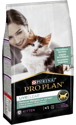 Pro Plan Cat Liveclear Kitten Turkey 1,4 kg