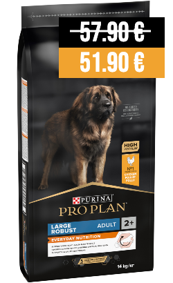 Pro Plan Dog Everyday Nutrition Large Robust Adult Chicken - Desconto 6  14 kg
