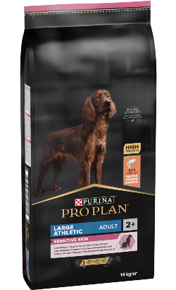 Pro Plan Dog Sensitive Skin Large Athletic Adult Salmon 14 kg