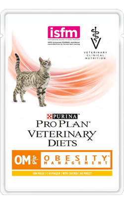 PPVD Feline OM - Obesity Management | Wet (Saqueta) Caixa 10 Saquetas 85 g