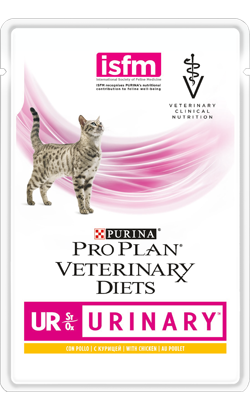 PPVD Feline UR - Urinary Chicken | Wet (Saqueta) Caixa 10 Saquetas 85 g